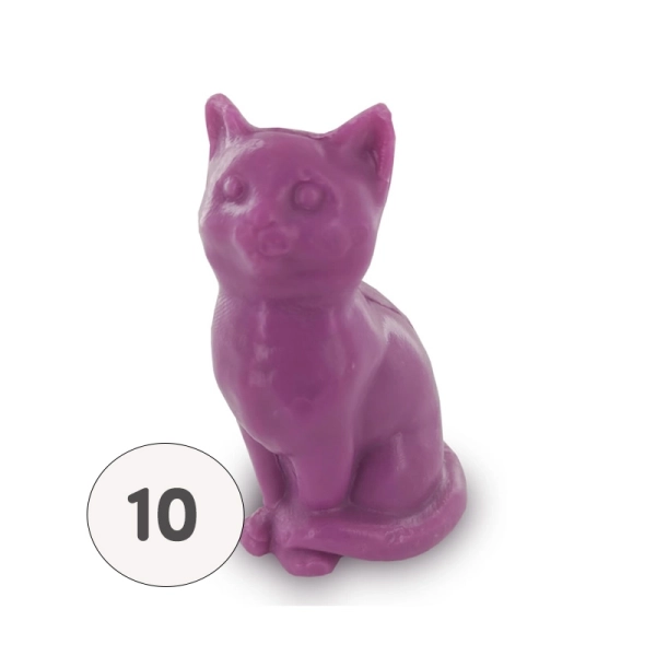 Purple cat soap - Bag 10 