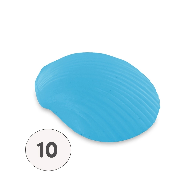 Flat turquoise shell soap - Bag 50 