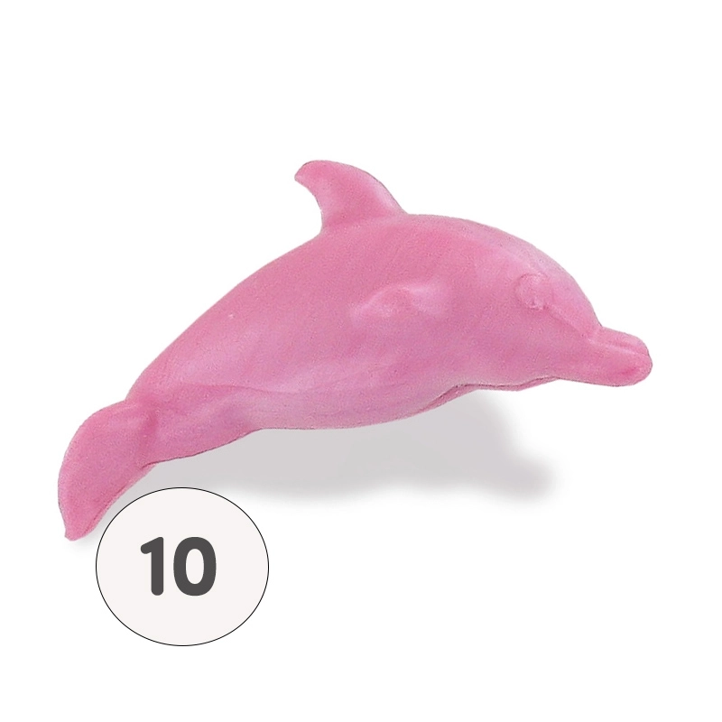 Pink dolphin soap - Bag of 10 