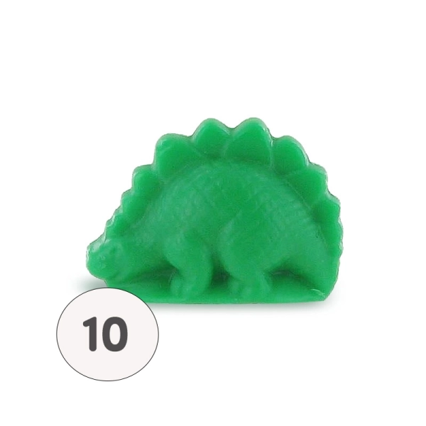 Dinosaur-shaped soap - Bag 10 