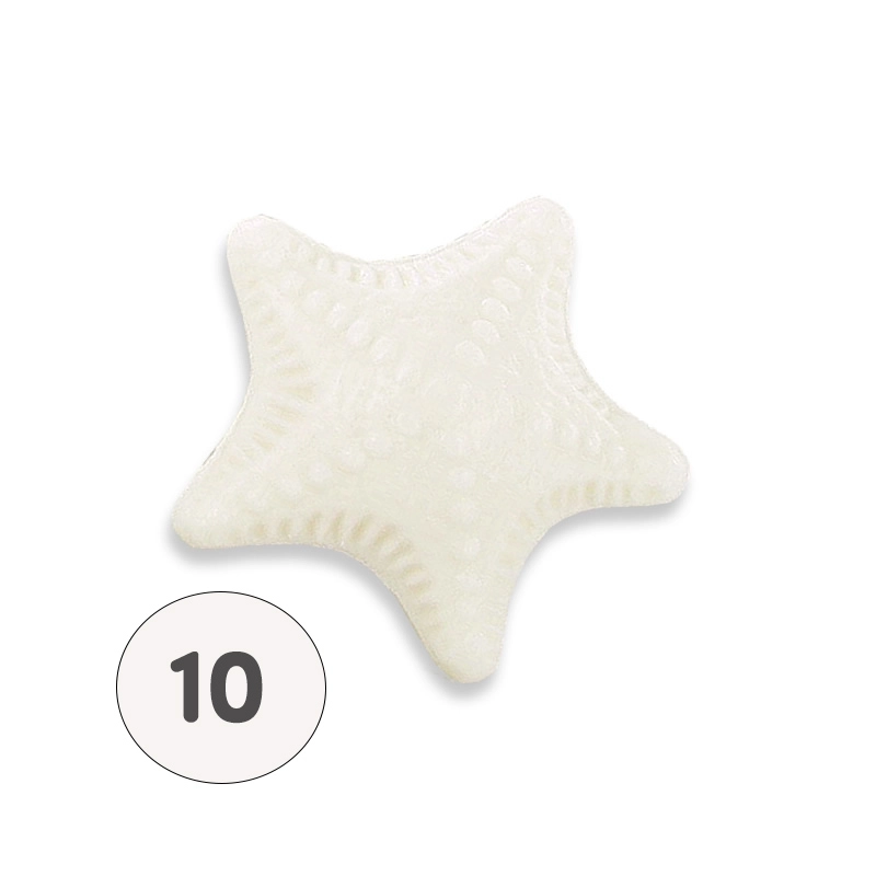 White starfish soap - Bag 10 