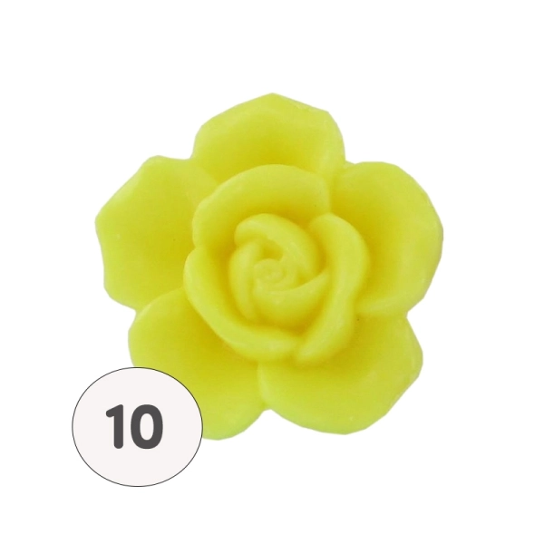 Yellow flower soap - bag of 10 