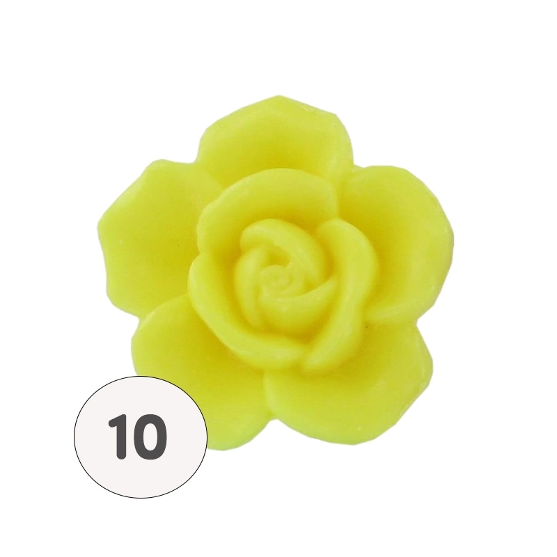 Yellow flower soap - bag of 10 
