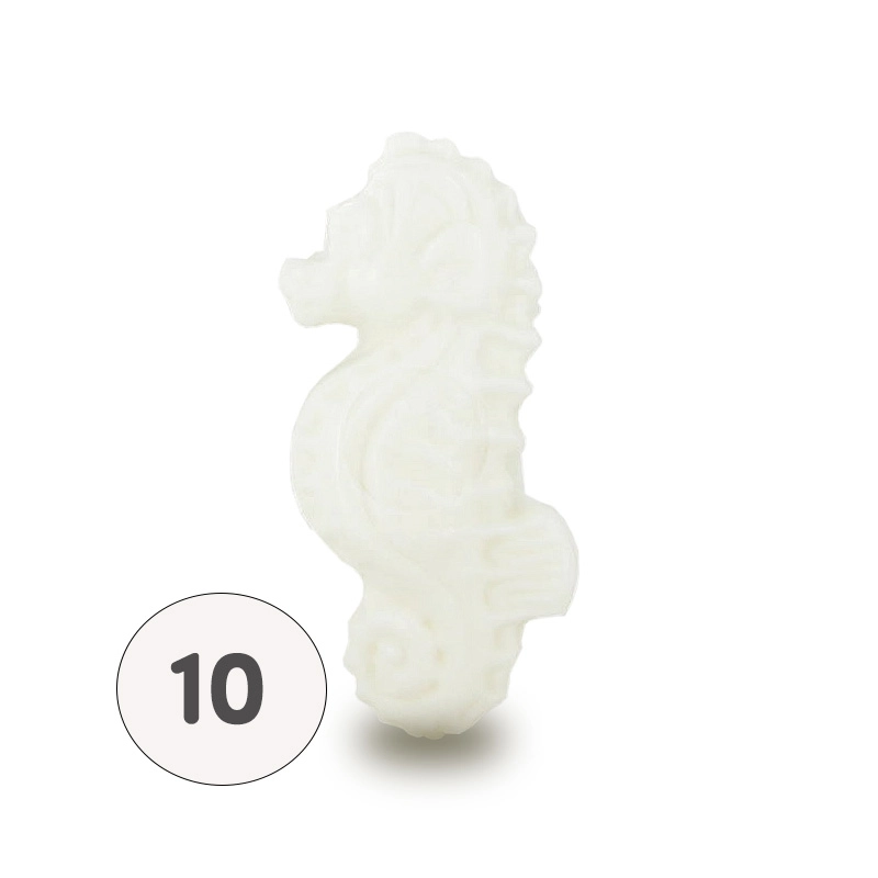 White seahorse soap - Bag 10 