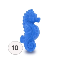 Blue seahorse soap - Bag of 10 