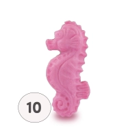 Pink seahorse soap - Bag 10 