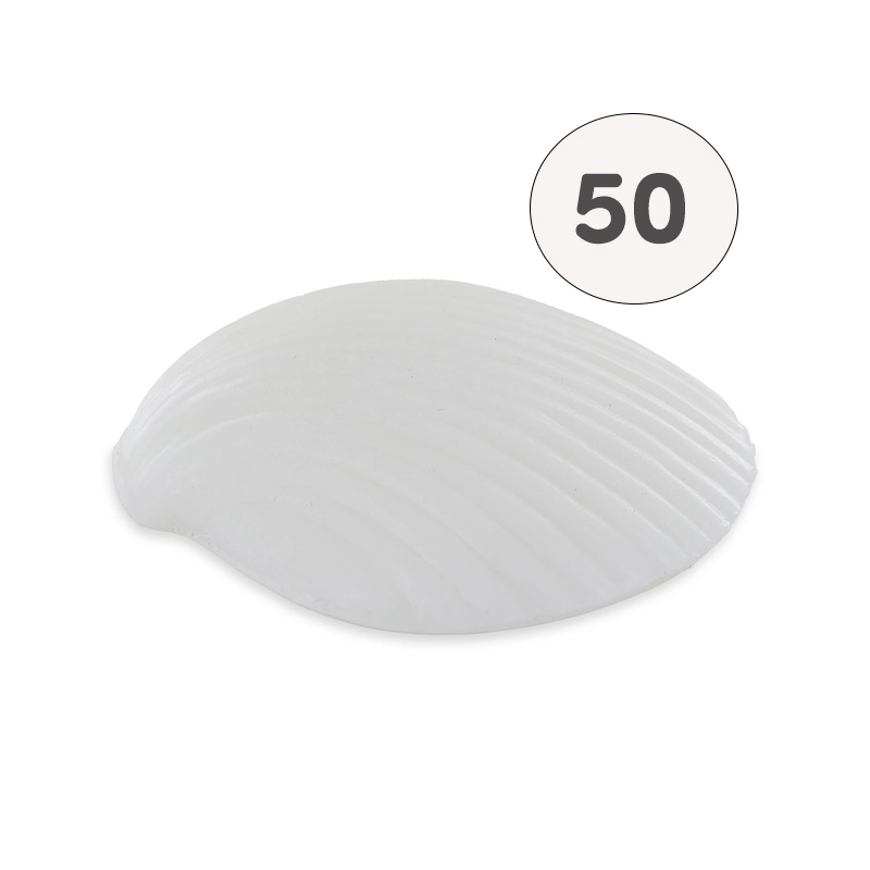 Flat pink shell soap - Bag 50 