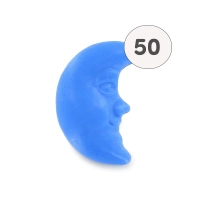 Blue moon shaped soap - Bag 50 