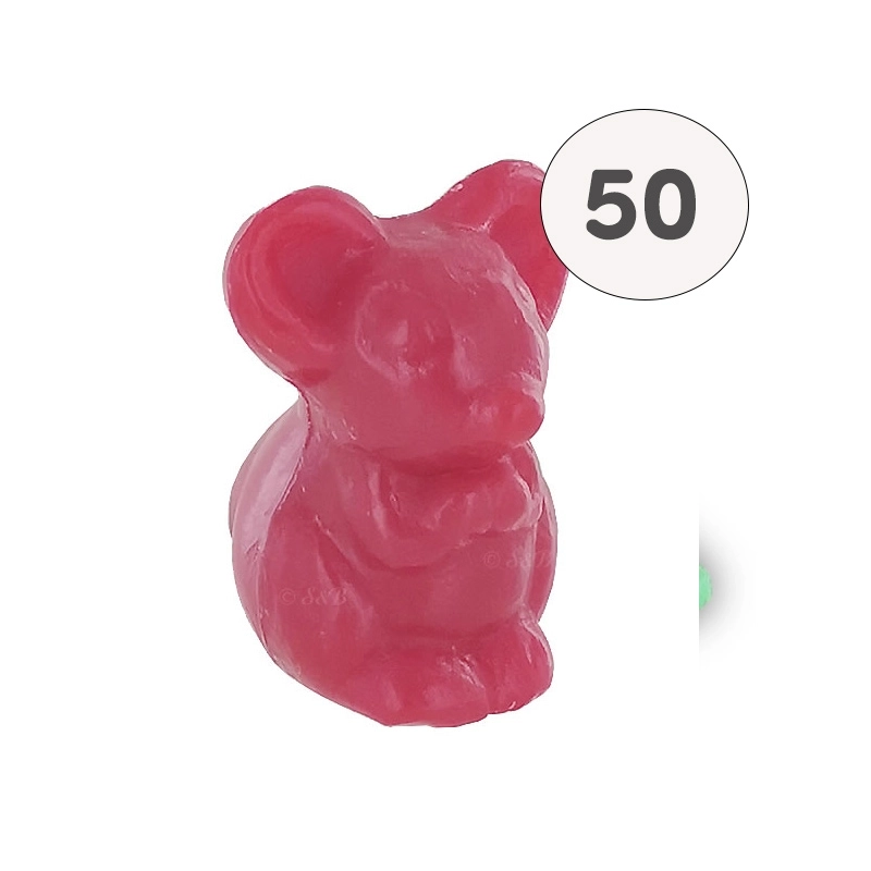 Red mouse soap - Bag 50 