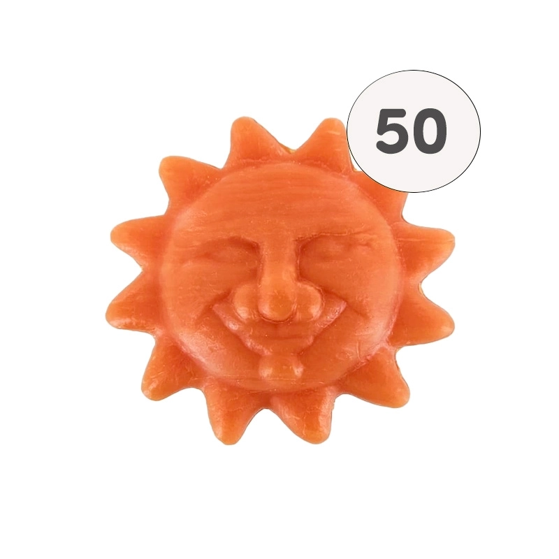 Sun shape soap - Bag 50 